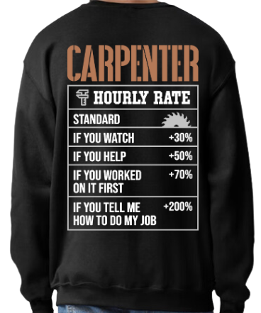 Carpenter Price List