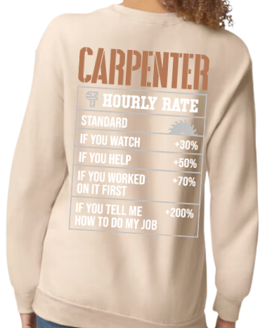 Carpenter Price List