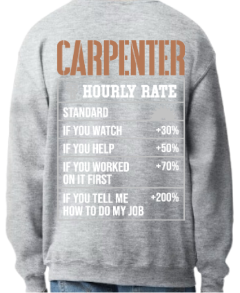 Carpenter Price List