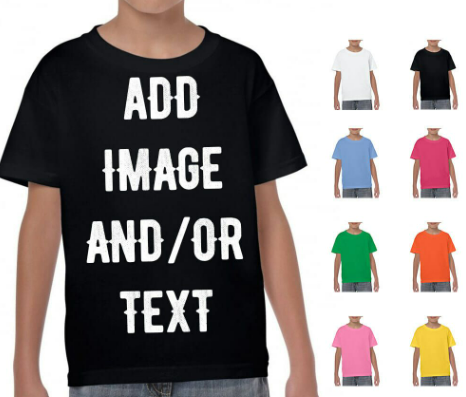 Custom Kiddos One Color Tee