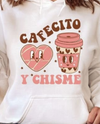 Corazon Cafiecito Y Chisme Hoodie