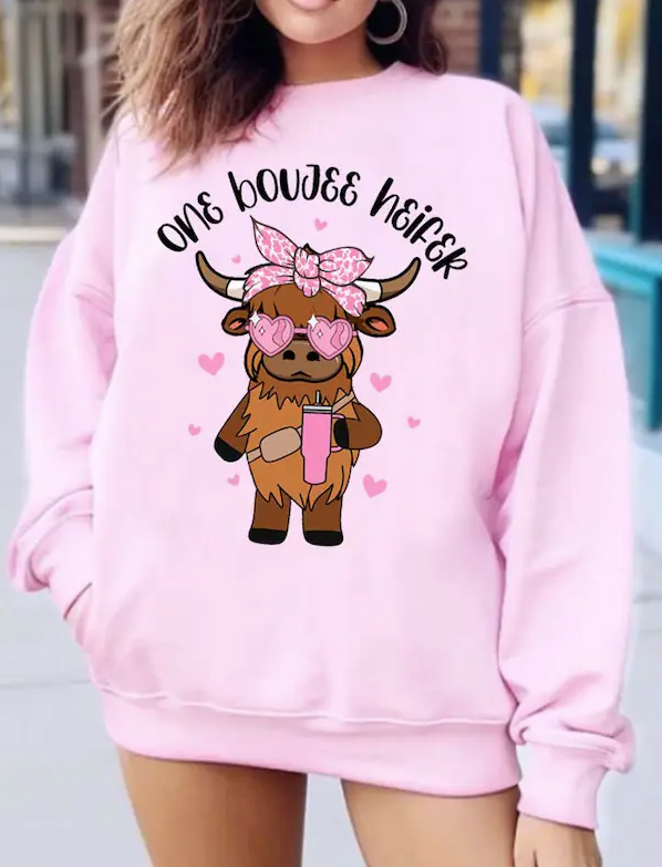 One Boujee Heifer Standing