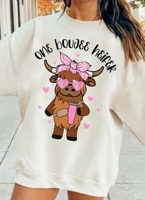 One Boujee Heifer Standing